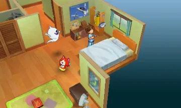 Yo-Kai Watch 2 - Bony Spirits (USA). screen shot game playing